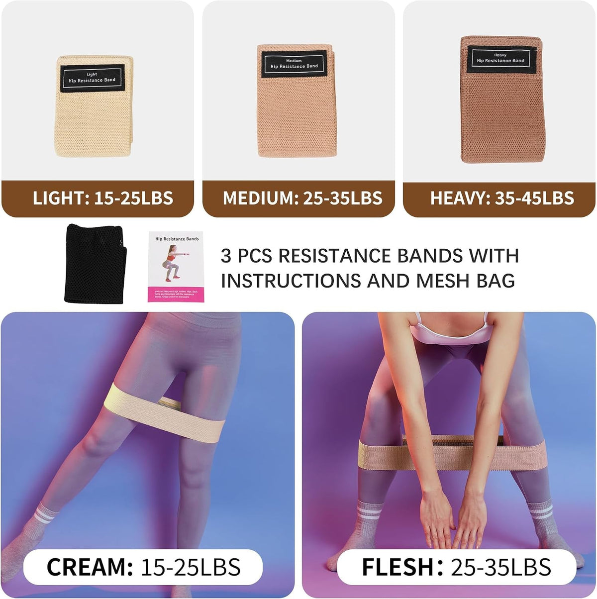 Pilates Essentials Kit for Women – 13.5" Magic Circle & Bands