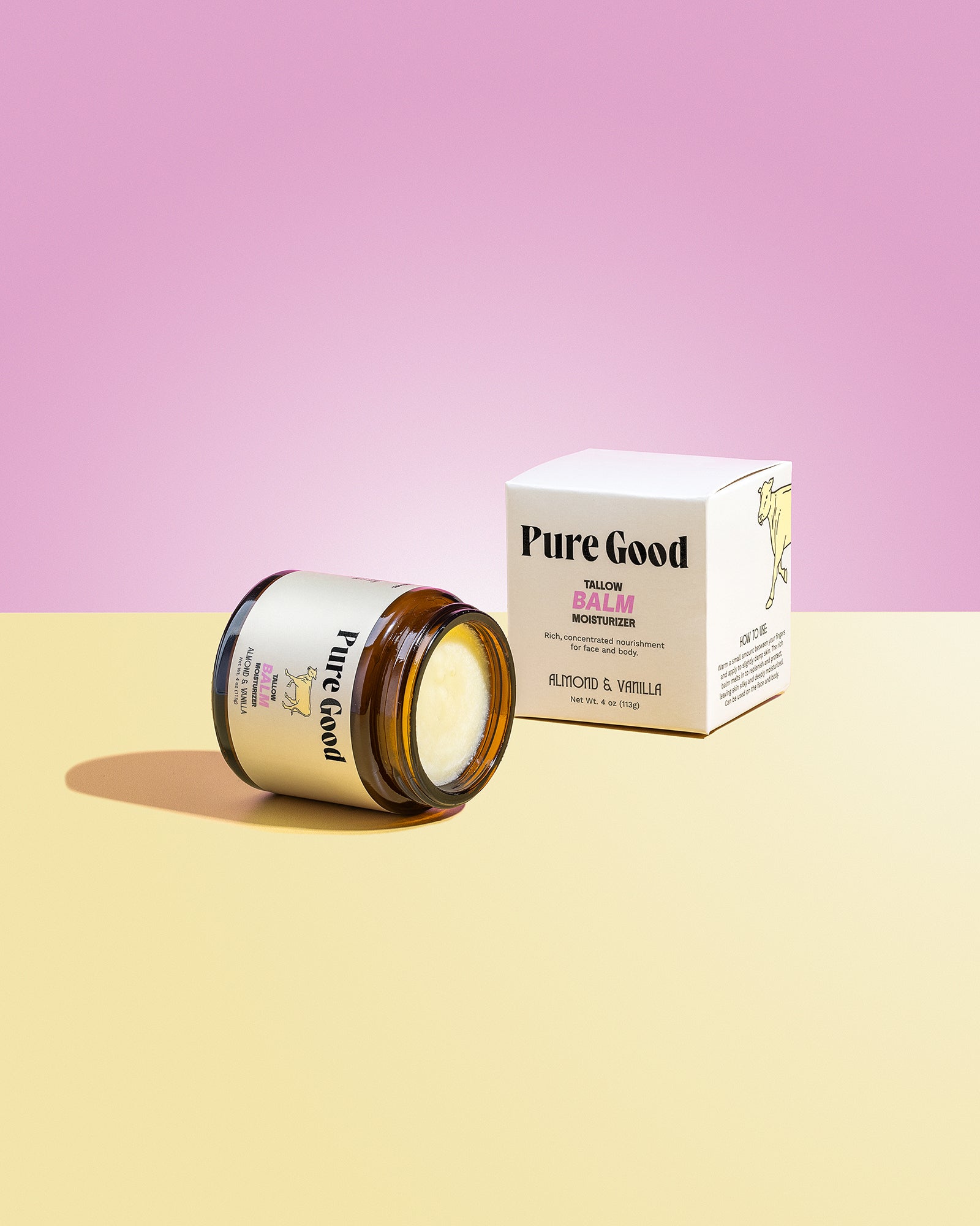 Almond + Vanilla Tallow Balm