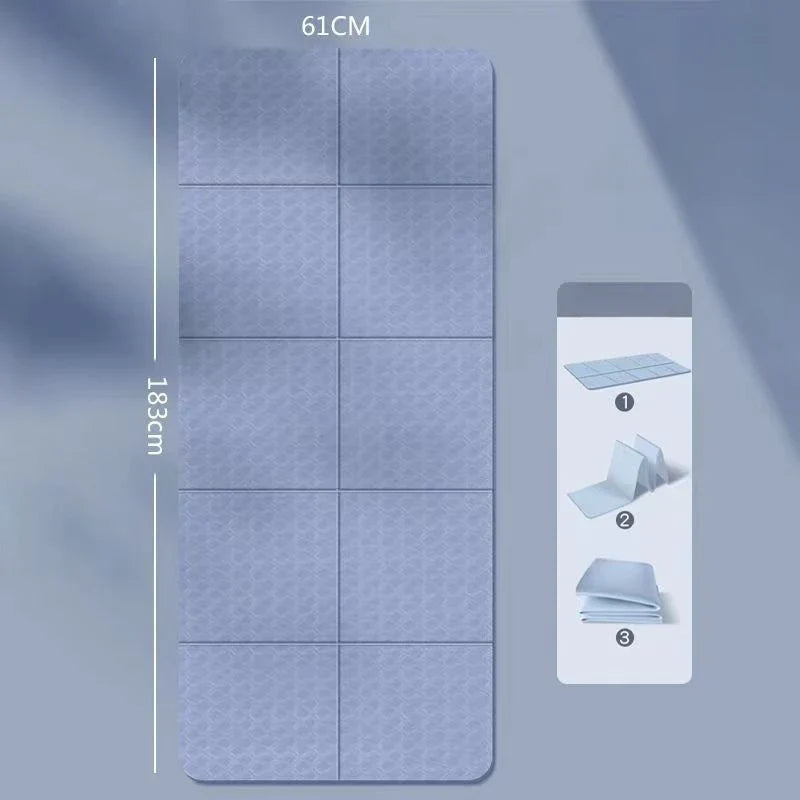 Versatile Foldable Mat for Yoga Pilates and Fitness
