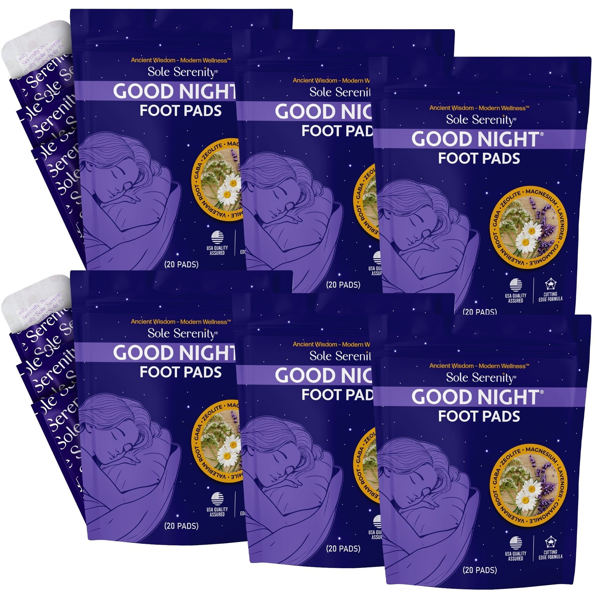 Good Night Sleep + Detox Foot Pads
