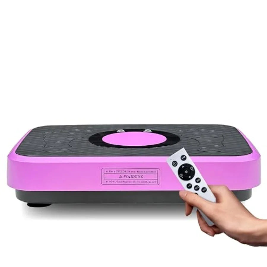 Silent Vibration Platform for Unisex Fitness Massage 10-Frequency Weight Loss Fat Burner Body Shaking Machine with Adjustable I