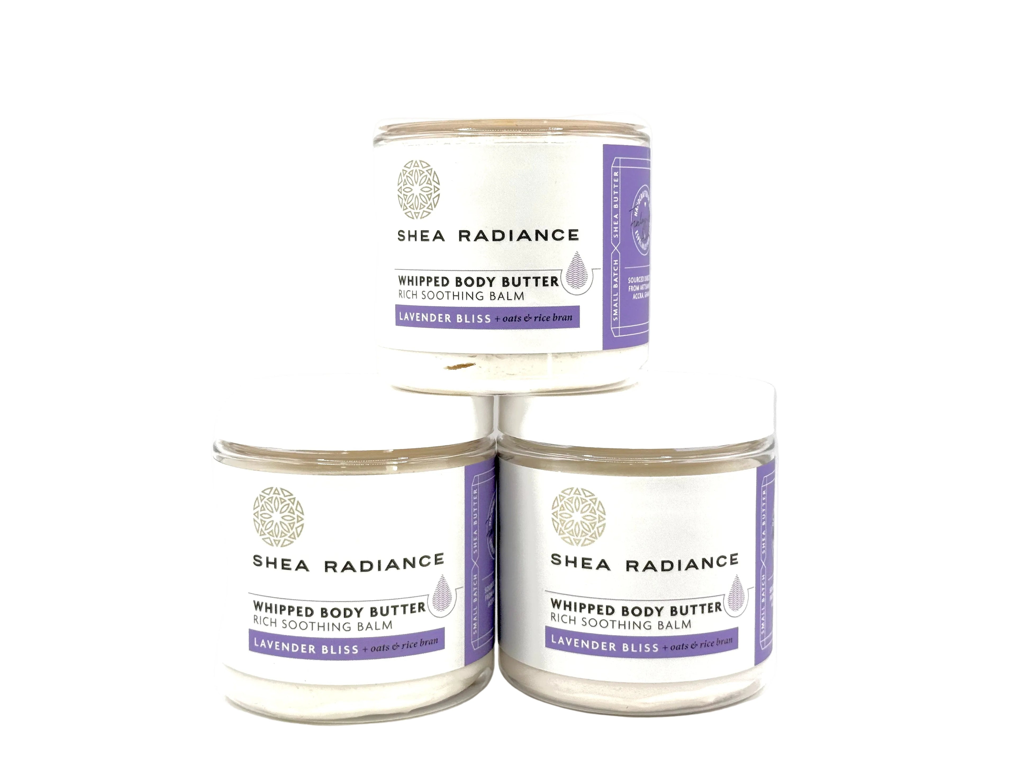 Whipped Shea Body Butter with Colloidal Oatmeal for Dry and Sensitive Skin