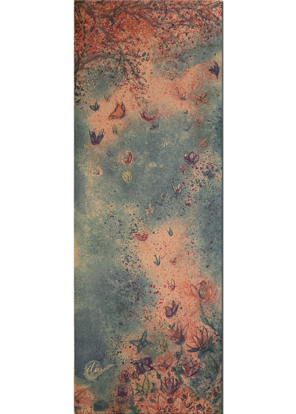 Essence of Spring WANDERER Cork TRAVEL Yoga Mat