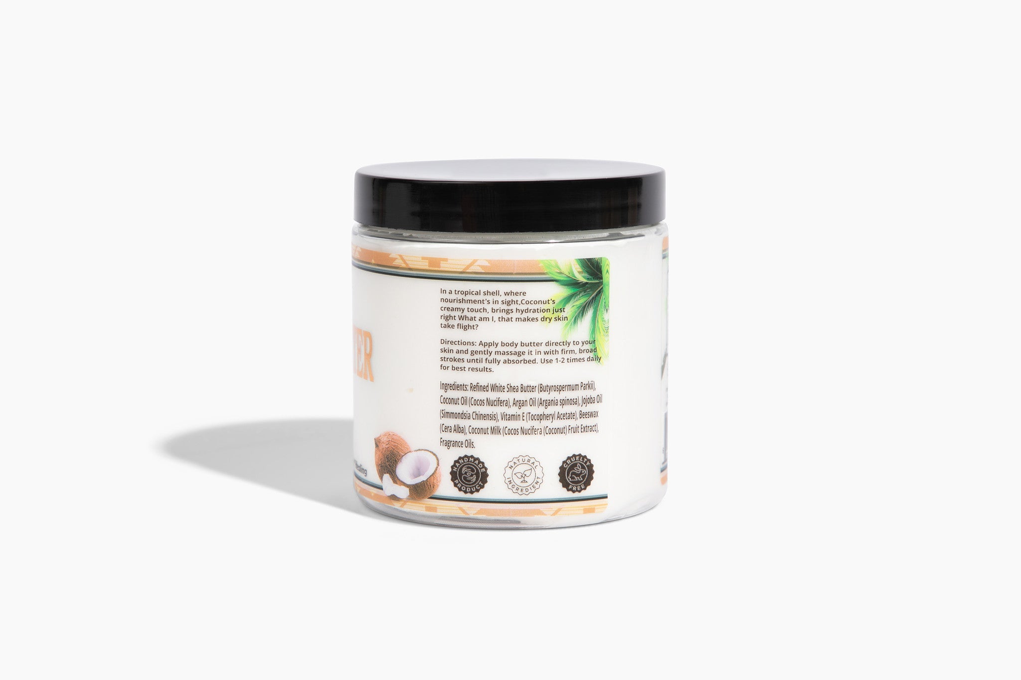 Coconut Whipped Body Butter – Deep Moisture & Soft Skin