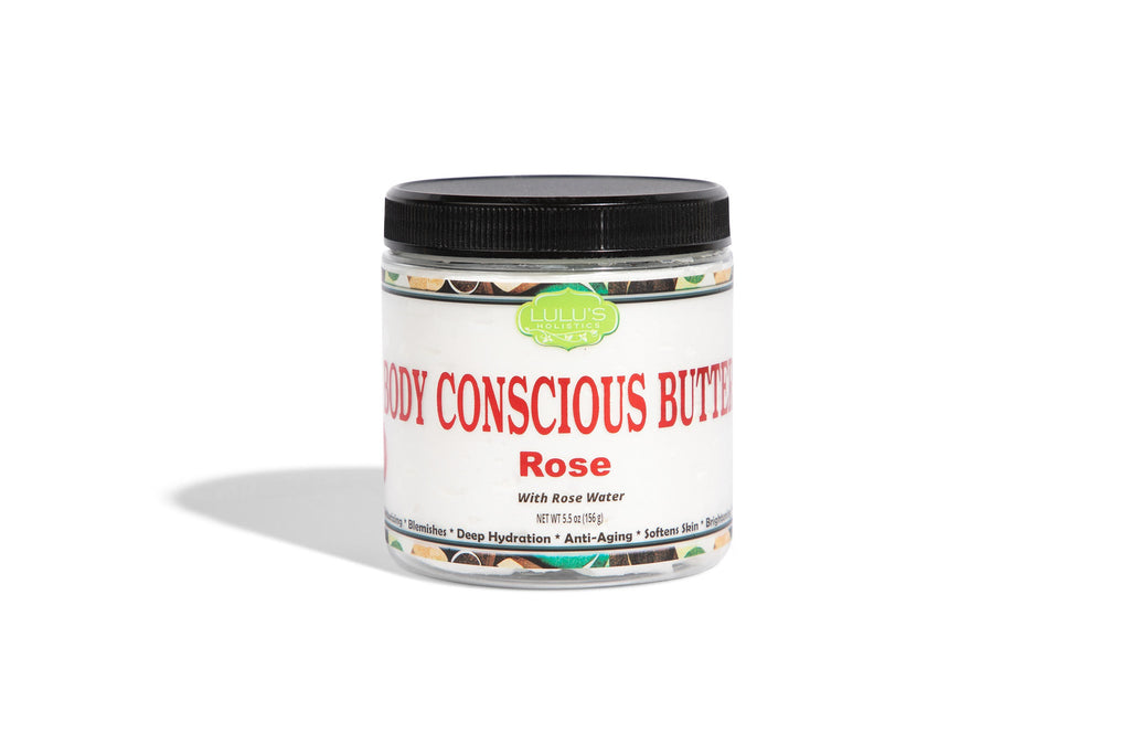 Rosewater Whipped Body Butter – Hydrating, Skin-Softening Care